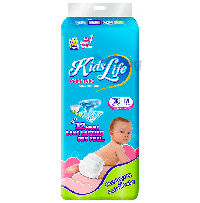 Kids Life Pant Type Baby Diaper Medium