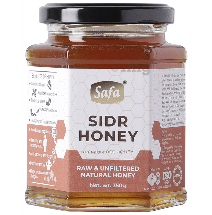 Safa Sidr Premium Bee Honey Raw and Unfiltered Natural Honey