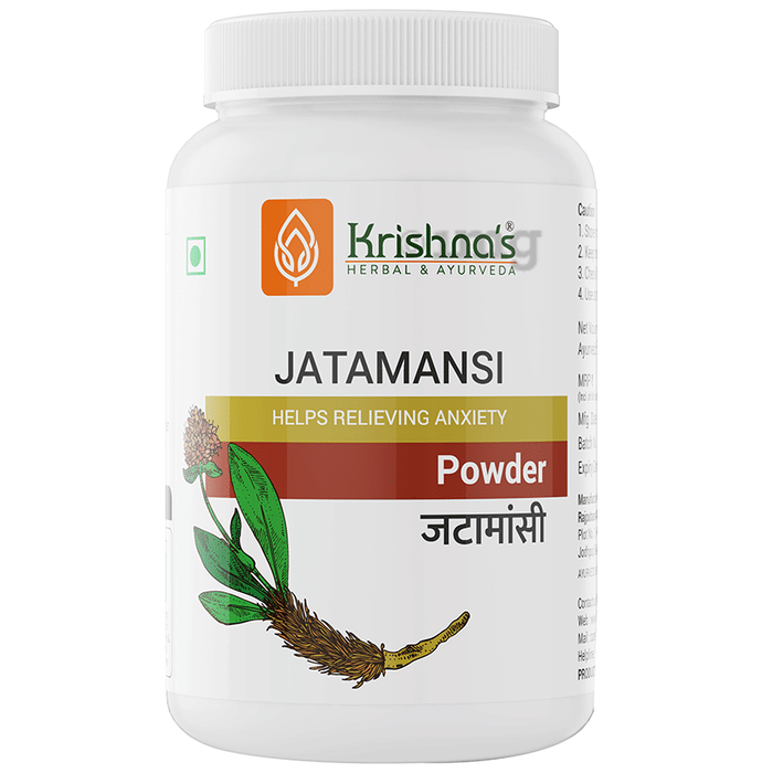 Krishna's Herbal & Ayurveda Jatamansi Powder Buy bottle of 100.0 gm