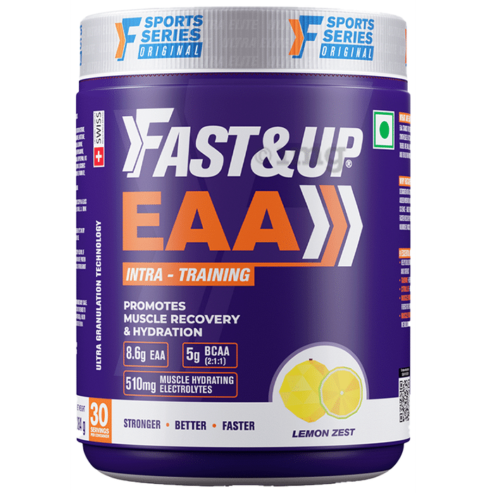 Fast&Up EAA Intra-Training for Muscle Recovery | Flavour Lemon Zest