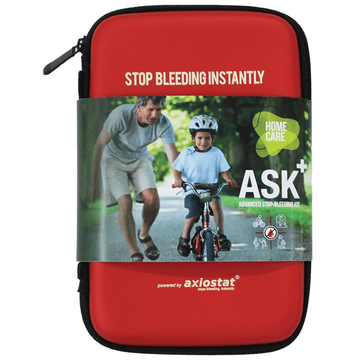 ASK+ Advanced Stop-Bleeding Kit/First Aid Kit/Safety Kit Home Care