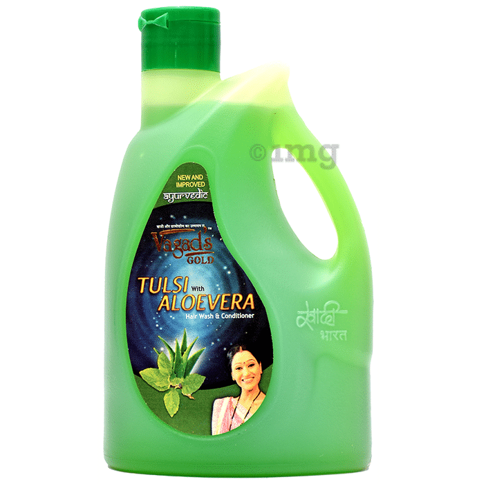 Vagad's Gold Hair Wash & Conditioner Tulsi with Aloevera