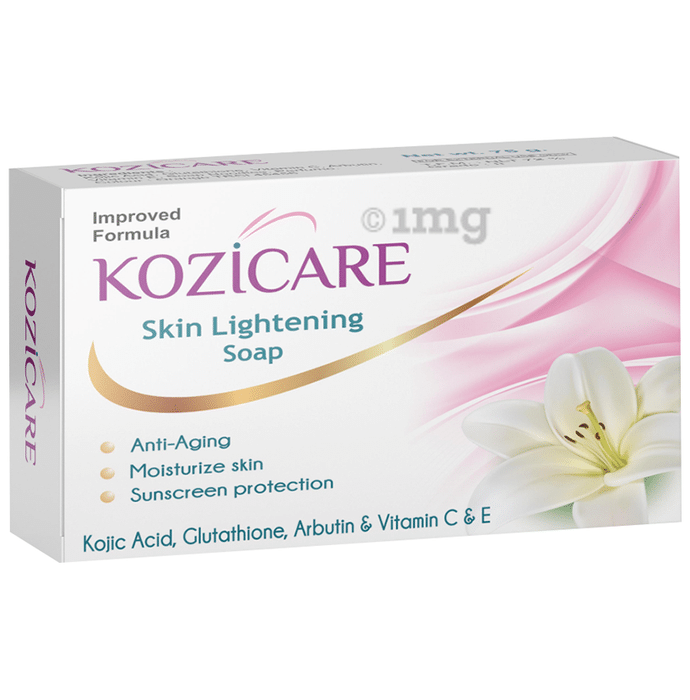 Kozicare Skin Lightening & Anti-Ageing Soap | Sunscreen Protection