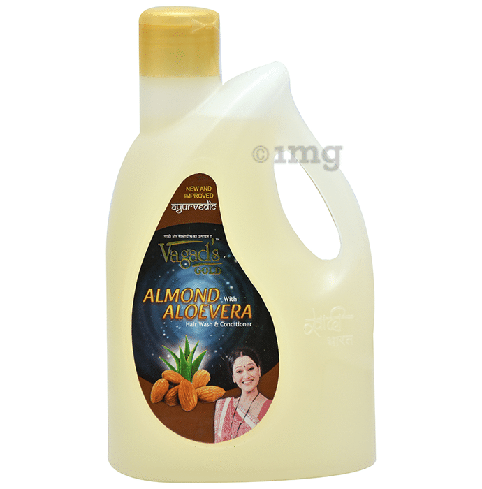 Vagad's Gold Hair Wash & Conditioner Almond with Aloevera