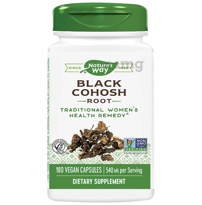 Nature's Way Black Cohosh Root Vegan Capsule