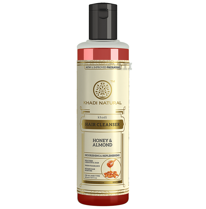 Khadi Naturals Ayurvedic Honey & Almond Hair Cleanser