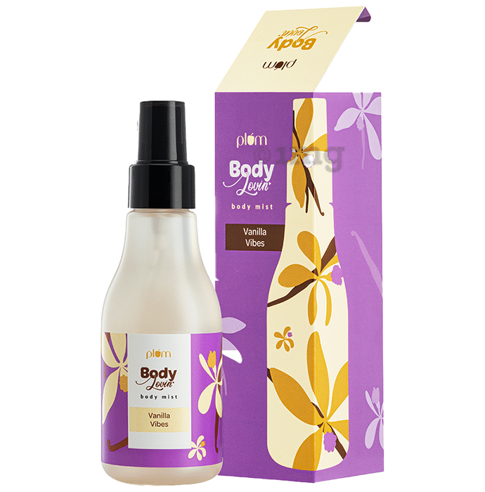 Plum Body Lovin Body Mist Vanilla Vibes: Buy bottle of 150.0 ml Spray ...