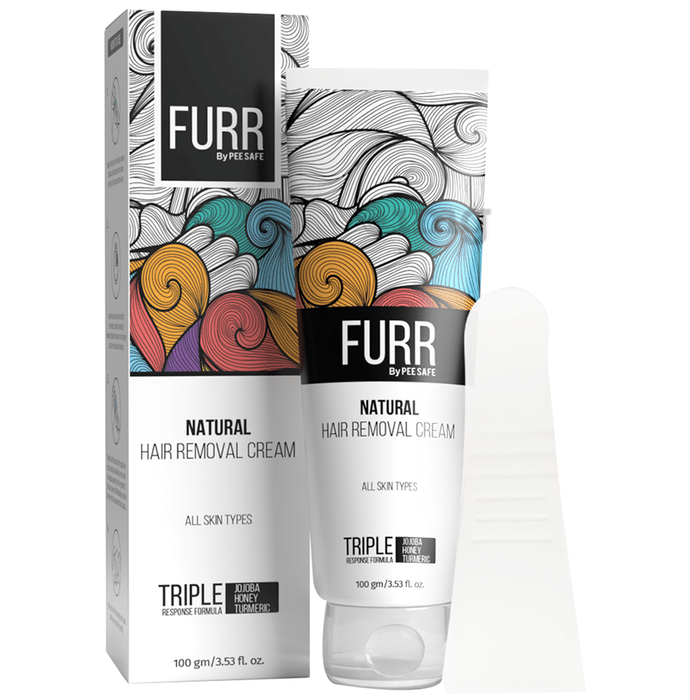 Furr by Pee Safe Natural Hair Removal Cream All Skin Types