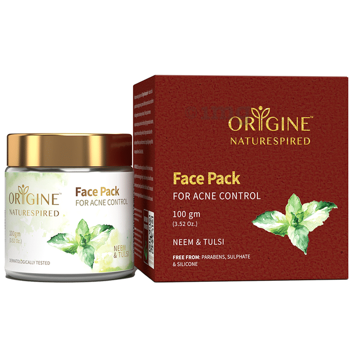 Origine Naturespired Face Pack Neem & Tulsi for Acne Control