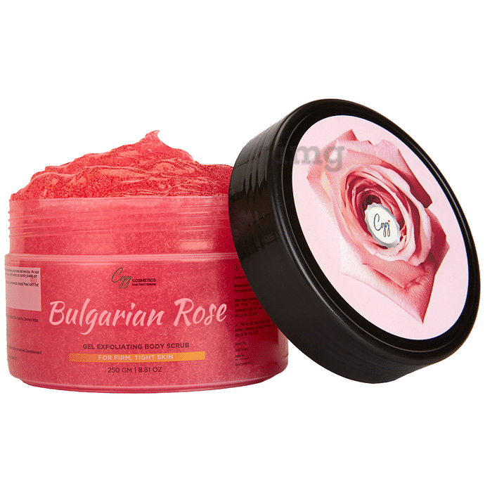 CGG Cosmetics Bulgarian Rose Gel Exfoliating Body Scrub
