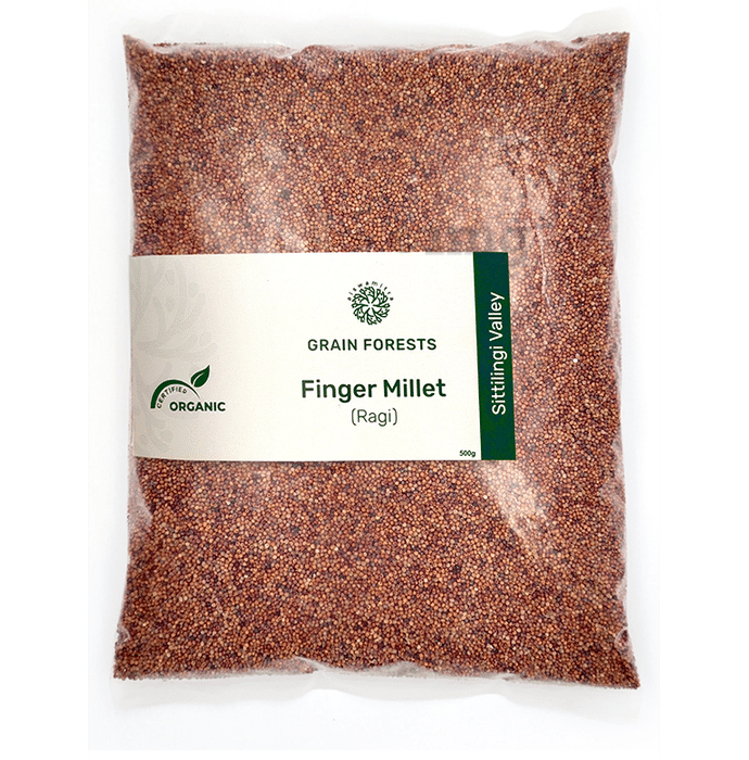 Grain Forests Certified Organic Finger Millet (500gm Each)