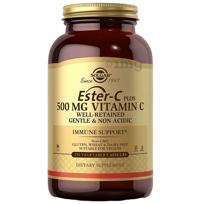 Solgar Ester-C Plus 500mg Vitamin C Vegetable Capsule