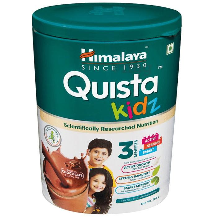 Himalaya Quista Kidz for Growth, Immunity, Memory & Nutrition | Flavour Chocolate