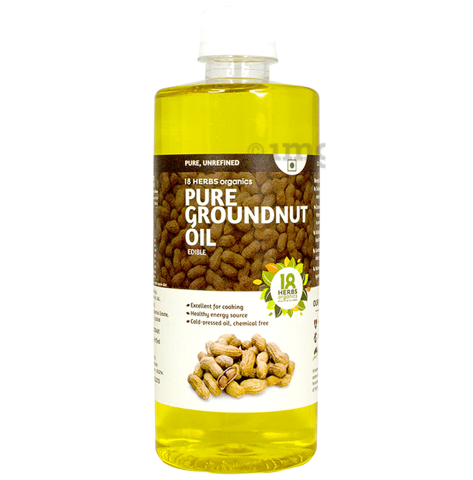 18 Herbs Organics Pure Groundnut Oil Edible