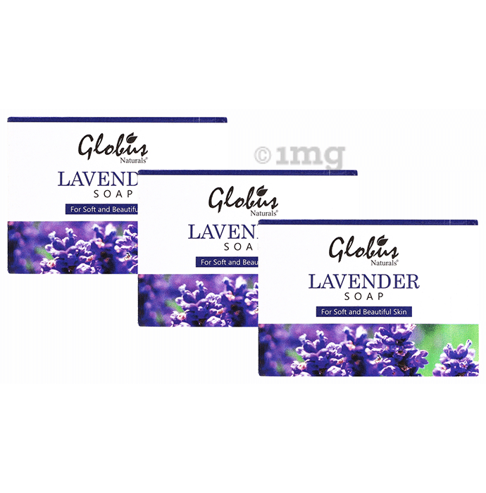 Globus Naturals Lavender Soap (100gm Each)