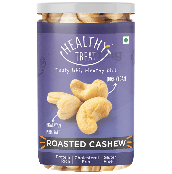 Healthy Treat Roasted Cashew (200gm Each) | Protein Rich & Gluten Free