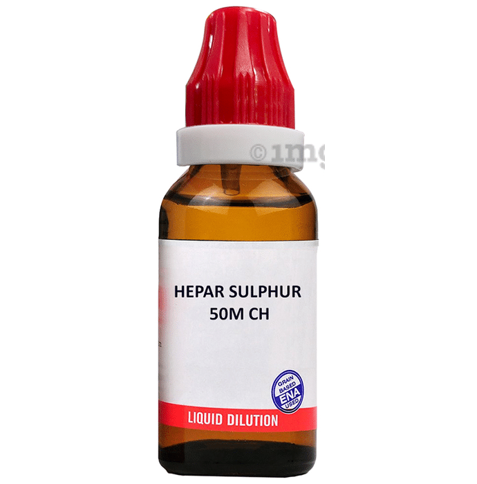 Bjain Hepar Sulphur Dilution 50M CH