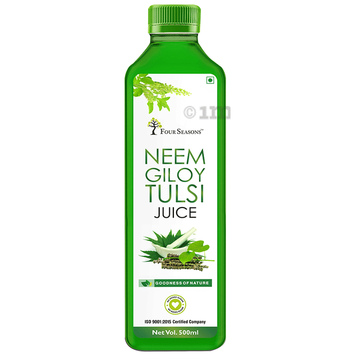 Four Seasons Neem Giloy Tulsi Juice Buy bottle of 500 ml Juice at best