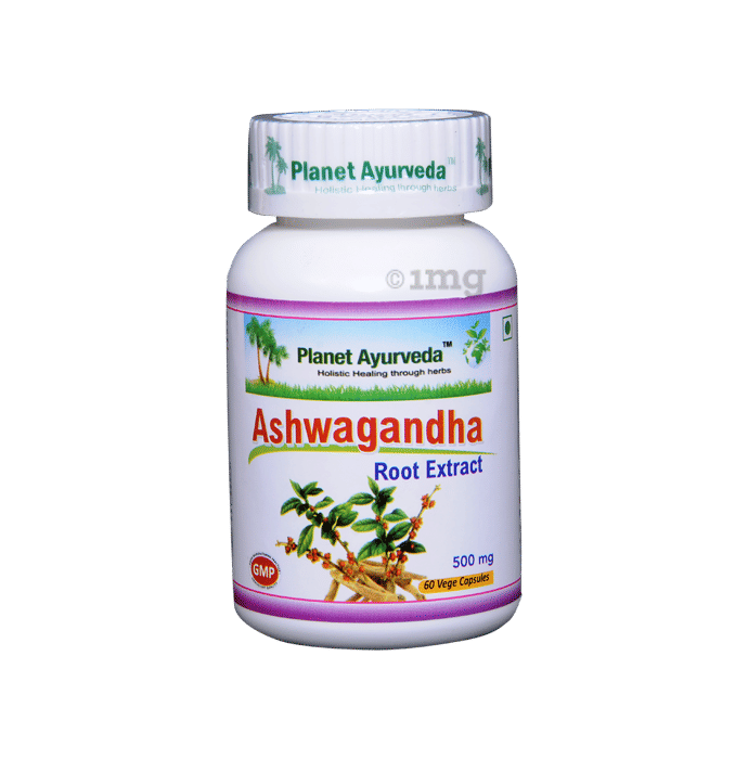 Ayurveda Ashwagandha Capsule Buy bottle of 60.0 capsules at