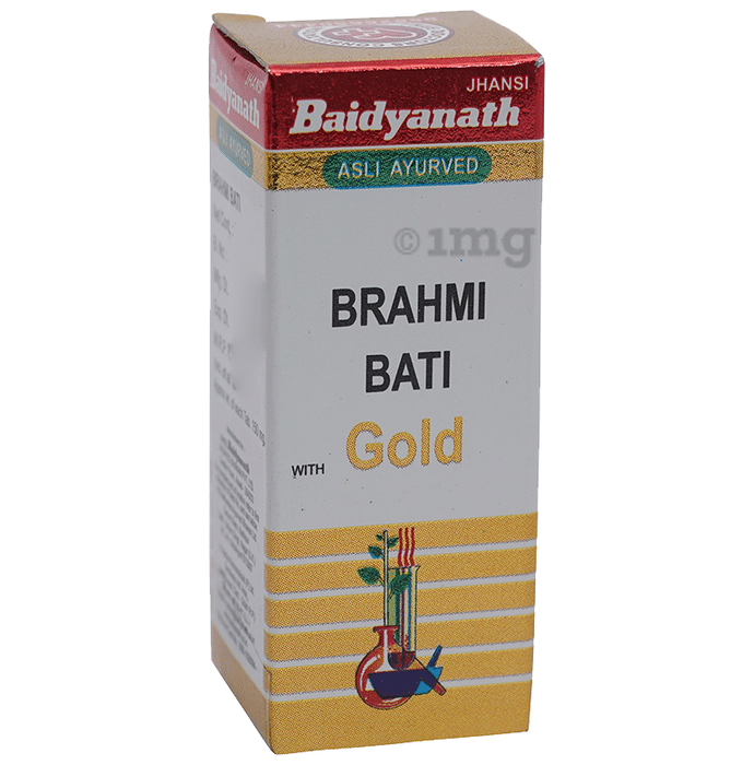 Baidyanath (Jhansi) Brahmi Bati with Gold