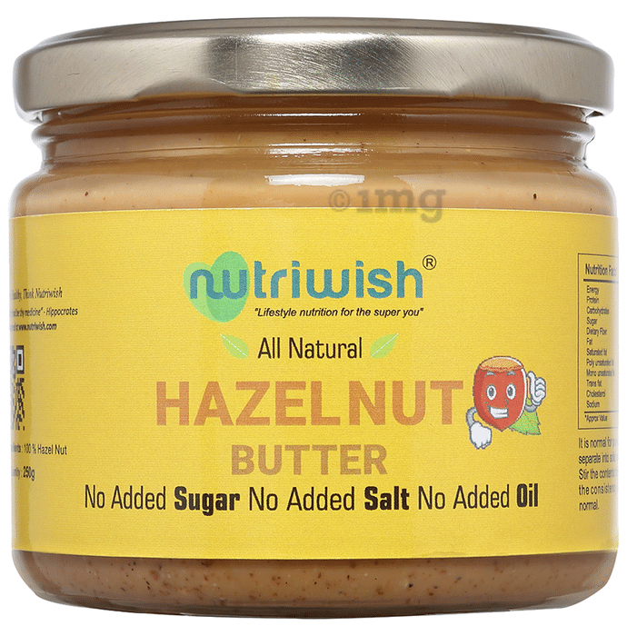 Nutriwish All Natural Hazel Nut Butter