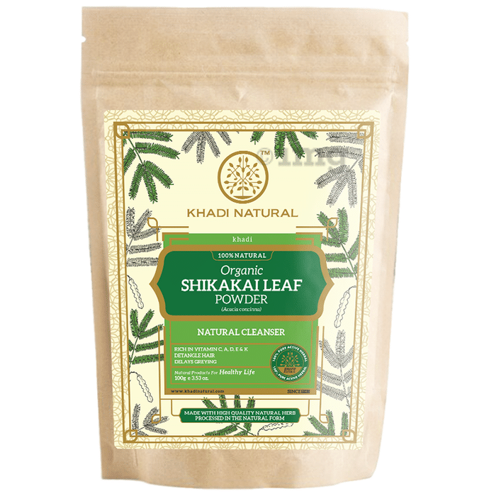 Khadi Naturals Organic Shikakai Leaf Powder