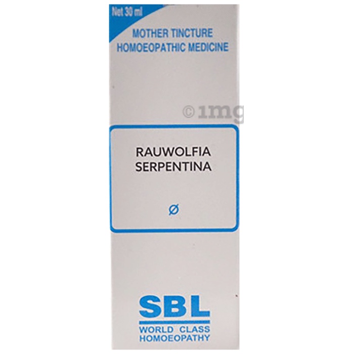 SBL Rauwolfia Serpentina Mother Tincture Q