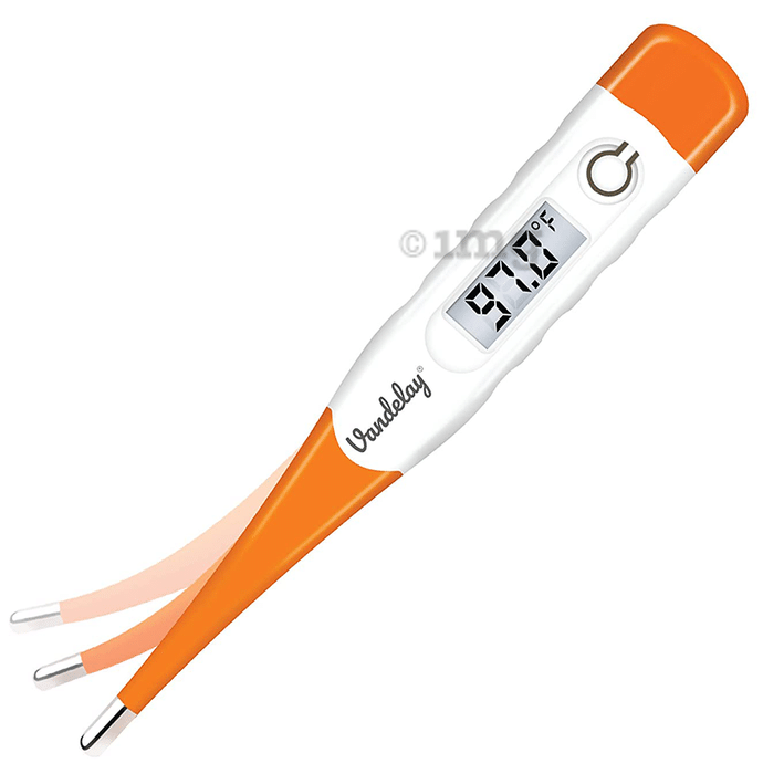 Vandelay CQR-T17 Digital Thermometer Orange