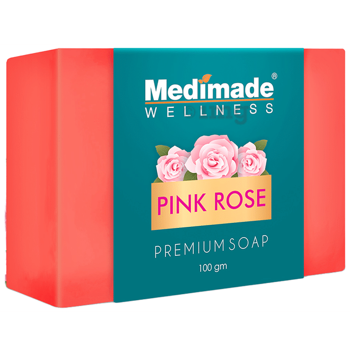 Medimade Wellness Pink Rose Premium Soap