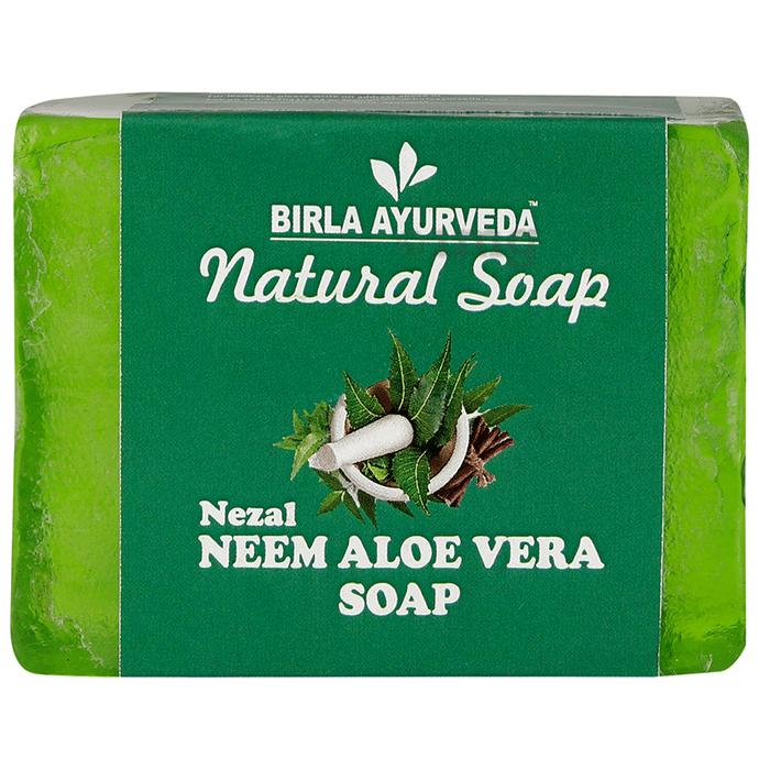 Birla Ayurveda Nezal Neem Aloe Vera Soap