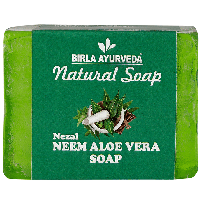 Birla Ayurveda Nezal Neem Aloe Vera Soap