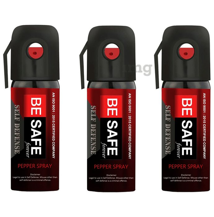Be Safe Forever Self Defense Pepper Spray (35gm Each)