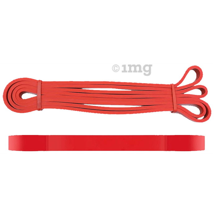 Boldfit Heavy Resistance Band for Exercise & Stretching Red 7-15kg