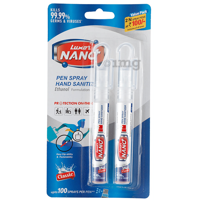 Luxor Nano Pen Sanitizer Spray Classic