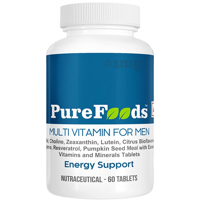 PureFoods Multi Vitamin for Men Tablet Gluten Free