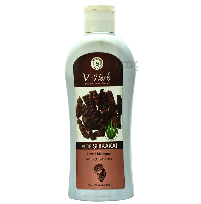 V-Herb Aloe Shikakai Herbal Shampoo