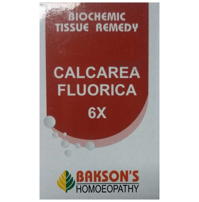 Bakson's Homeopathy Calcarea Fluorica Biochemic Tablet 6X