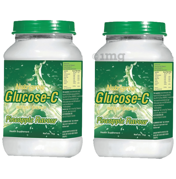 Nutrigrow Care Glucose-C(500gm Each) Pineapple