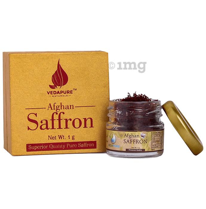 Vedapure Afghan Saffron Premium A++ Grade