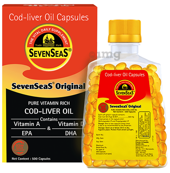Seven Seas Original Cod-Liver Oil Capsule