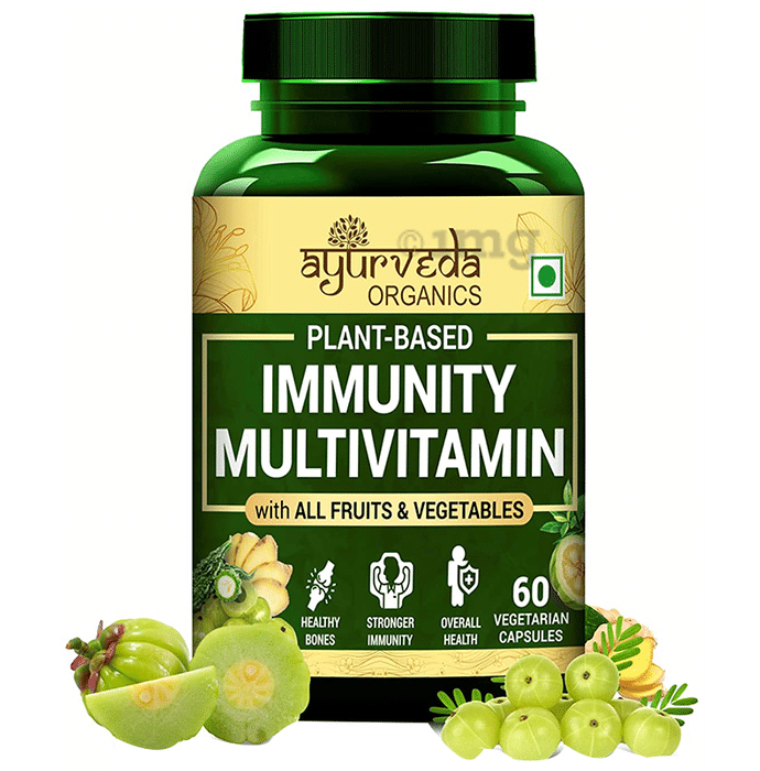 Ayurveda Organics Immunity Multivitamin Vegetarian Capsule