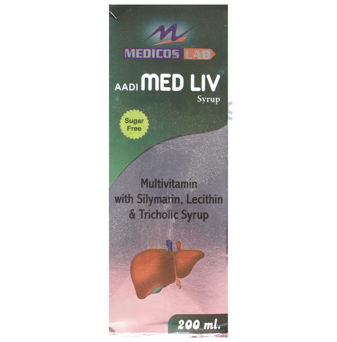 Aadi Med Liv Syrup Sugar Free