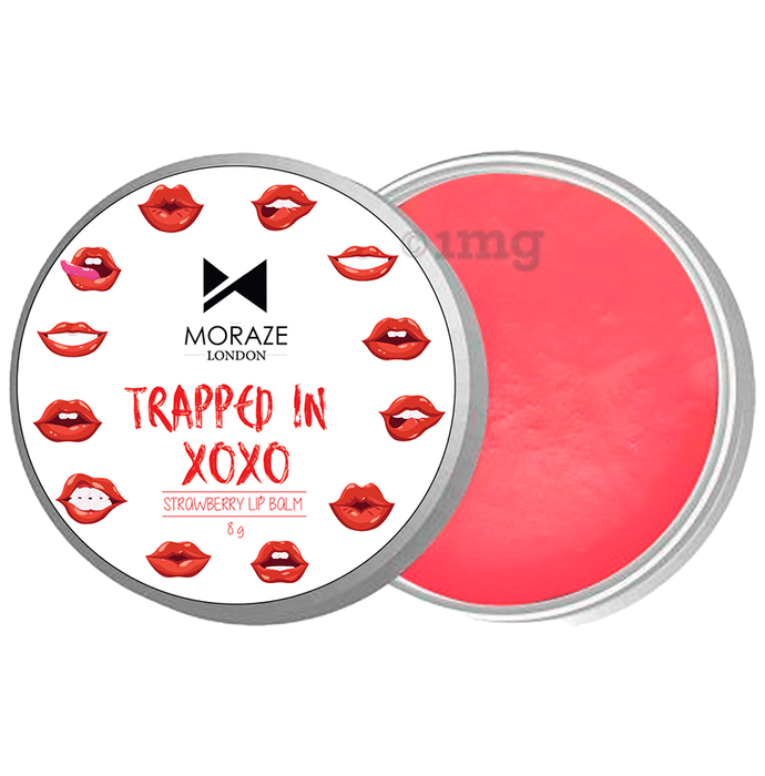 Moraze Trapped In Xoxo Lip Balm Strawberry