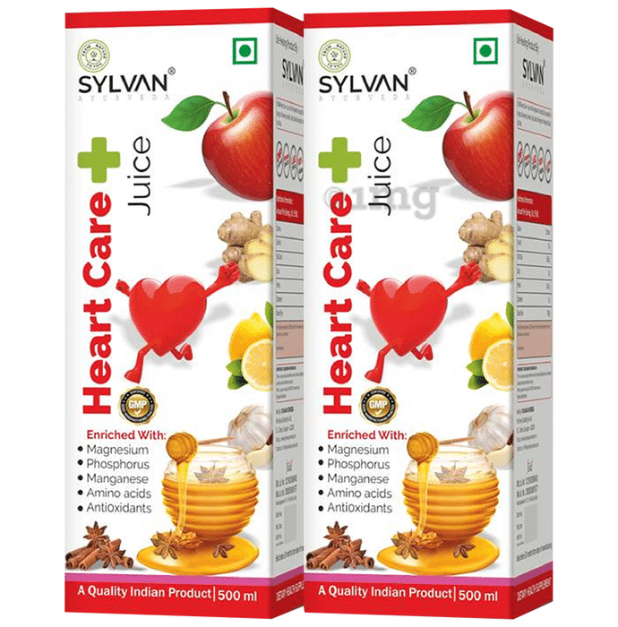 Sylvan Ayurveda Heart Care+ Juice (500ml Each)