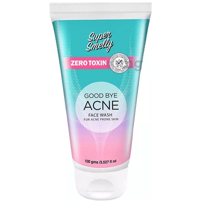 Super Smelly Zero Toxin Good Bye Acne Face Wash