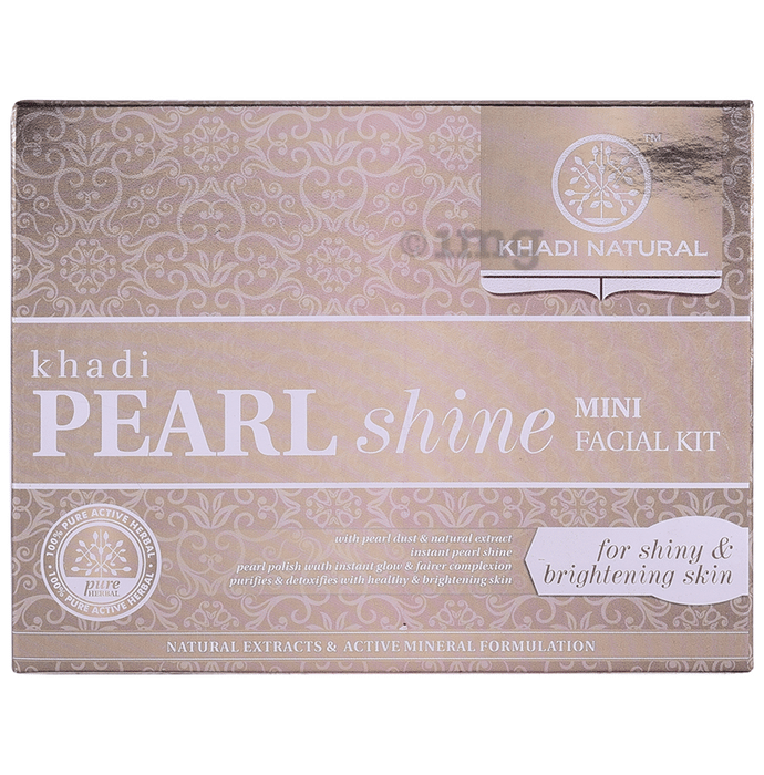 Khadi Naturals Pearl Shine Mini Facial Kit