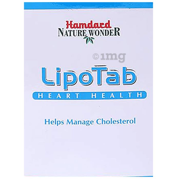 Hamdard Lipotab Tablet for Heart Health & Cholesterol Management