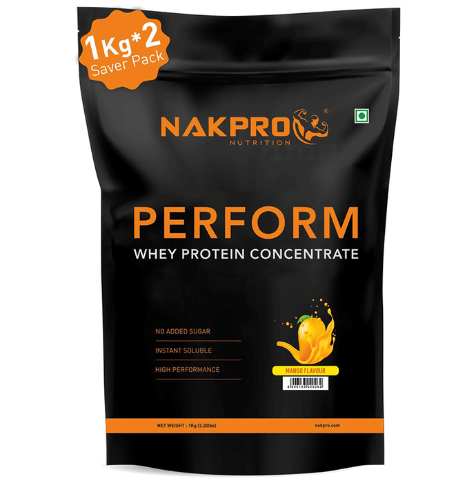 Nakpro Nutrition Perform Whey Protein Concentrate Mango