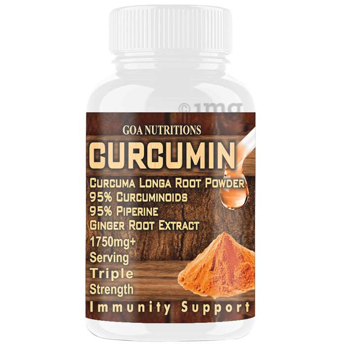 Goa Nutritions Curcumin Curcuma Longa Root Powder