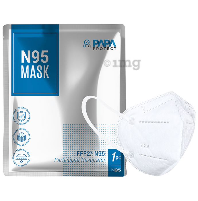 Papa Protect N95 Mask White